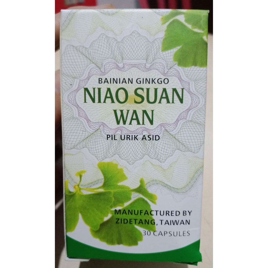 Niao Suan Wan - Obat Herbal Cina Asam urat dan Kolesterol