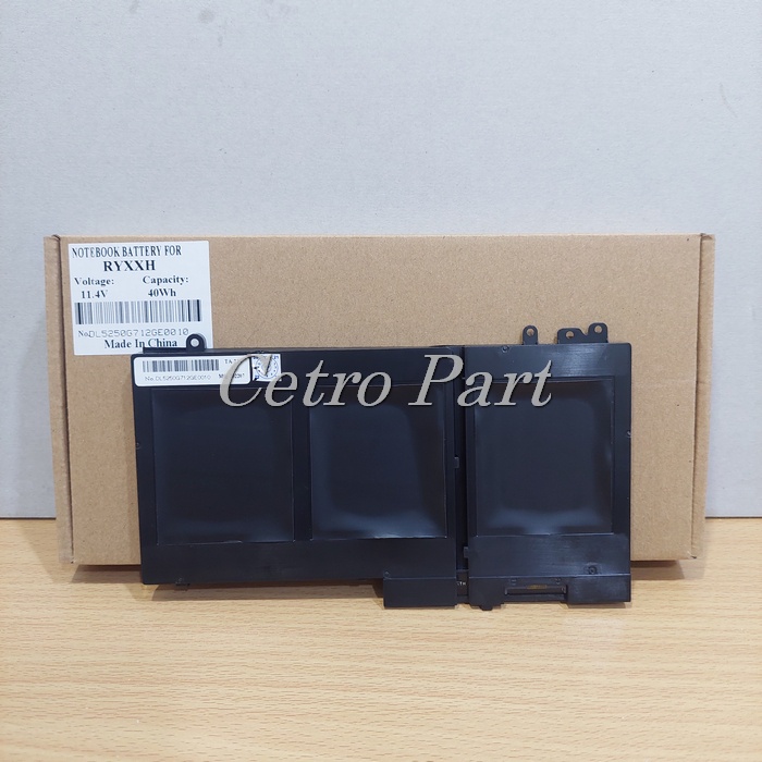 Baterai Batre Laptop Dell E5250 E5270 E5550 E5470 E5450 Series RYXXH