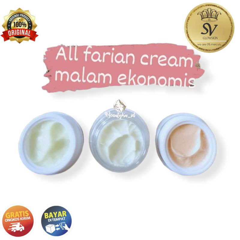 CREAM MALAM SV GLOWSKIN ALL VARIAN - NIGHT CREAM SV GLOWSKIN