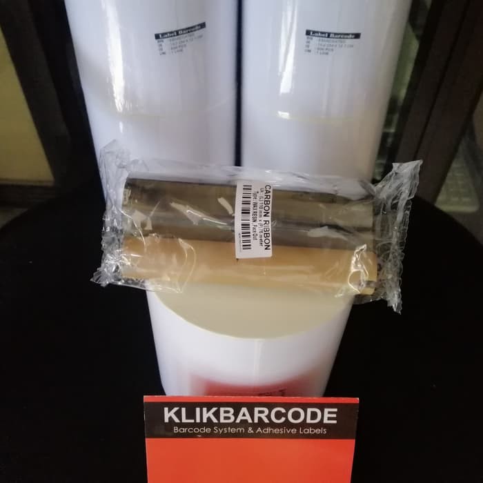 

PAKET LABEL JNE 102 X 127 - SUDAH ADA POTONGAN SESUAI STANDAR JNE - PLUS RIBBON WAX RESIN