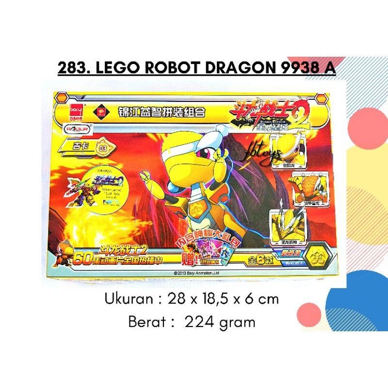 Mainan Anak Lego Robot Dragon