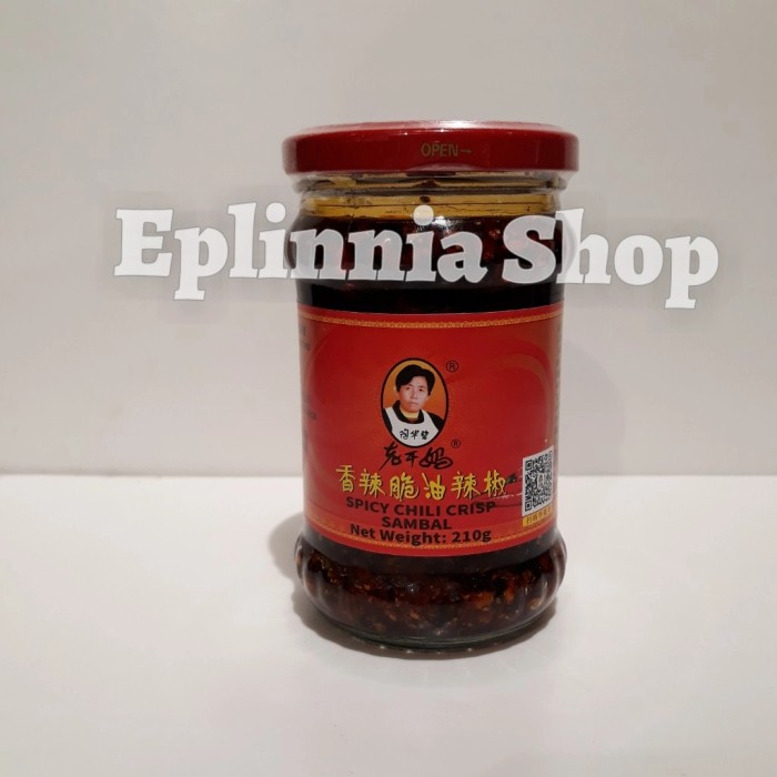 

Lao Gan Ma Spicy Chili Crisp 210 gr - Sambal