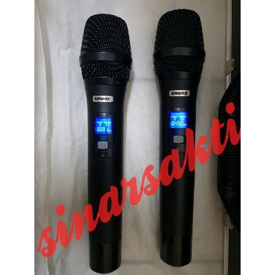 Dijual Mic wireless Shure UR 8D   Handheld   Limited