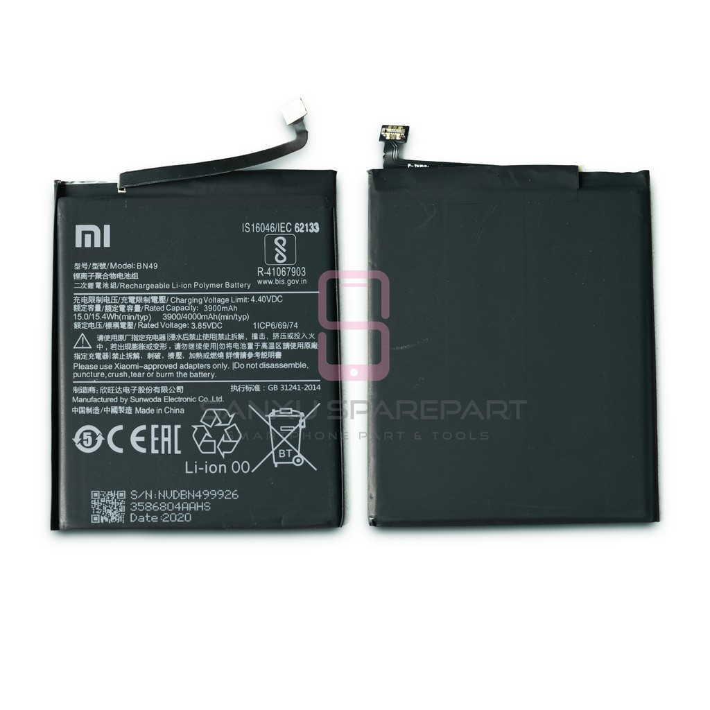 BATERAI XIAOMI REDMI 7A BN49 / BATRE XIAOMI REDMI 7A BN49