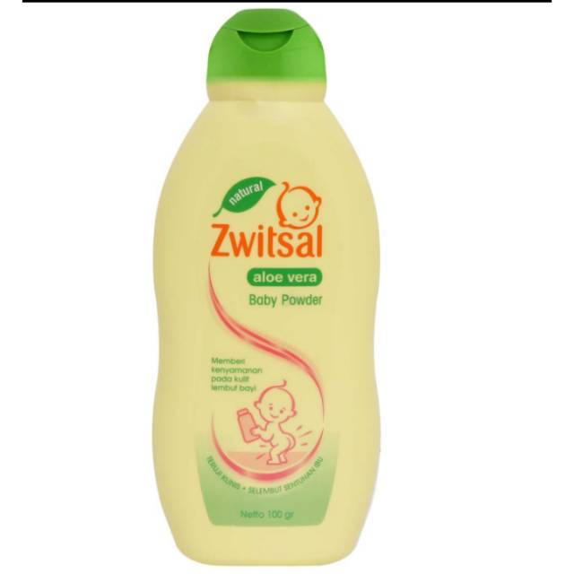 Zwitsal Baby Powder Aloevera - Bedak 100gr / 300gram