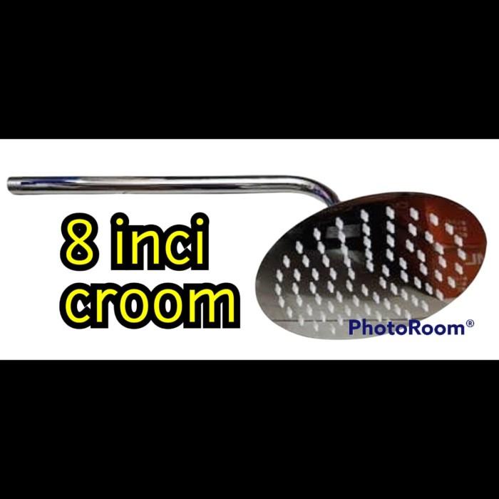 Shower Head Wall Shower Stainless/ Shower Mandi/ Shower Tanam