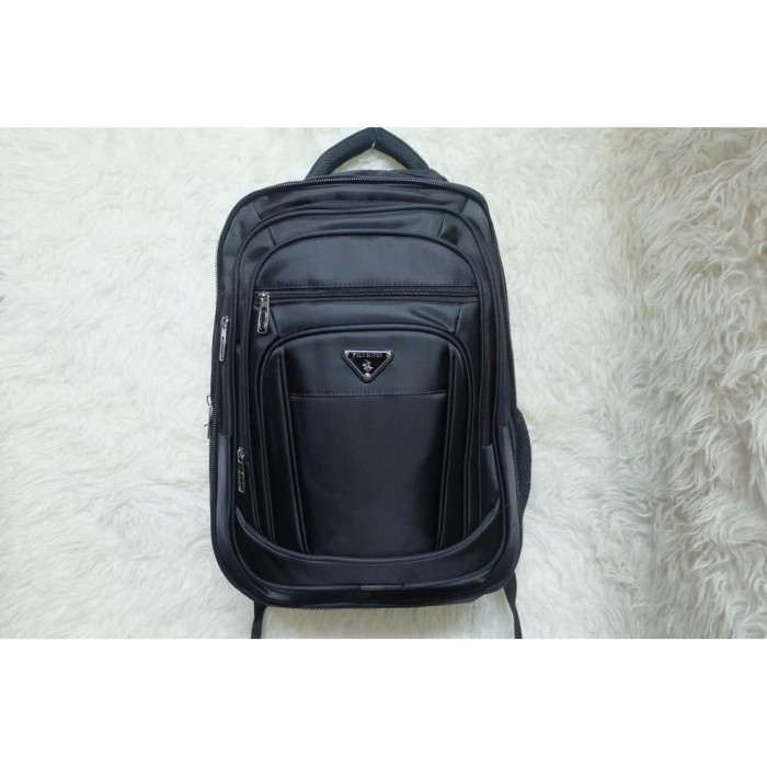 TAS RANSEL LAPTOP POLO SUPER JUMBO 20833- ORIGINAL - Hitam