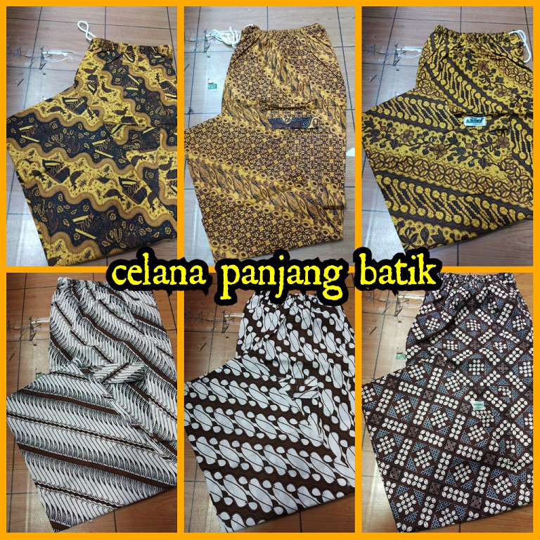 Celana batik panjang Shopee Indonesia