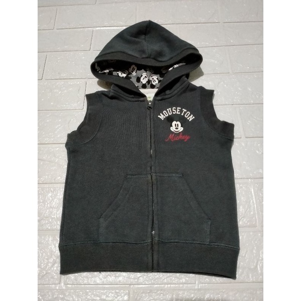 New No Tag Vest Hoddie Disney Baby Mickey Mouse New Jaket Hoddie Disney Kids Bukan Preloved Jacket H