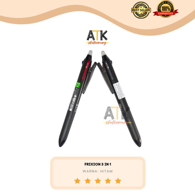 

BAYAR DITEMPAT Pulpen Pilot Frixion Clicker 3 in 1 ( Pulpen 3 Warna) atk/PULPEN GEL/PULPEN LUCU/PULPEN 1 PACK/PENSIL WARNA/PENSIL 2B/PENGHAPUS JOYKO/PENGHAPUS LUCU/RAUTAN PENSIL PUTAR/RAUTAN ELEKTRIK/SPIDOL WARNA/SPIDOL PERMANEN/SPIDOL