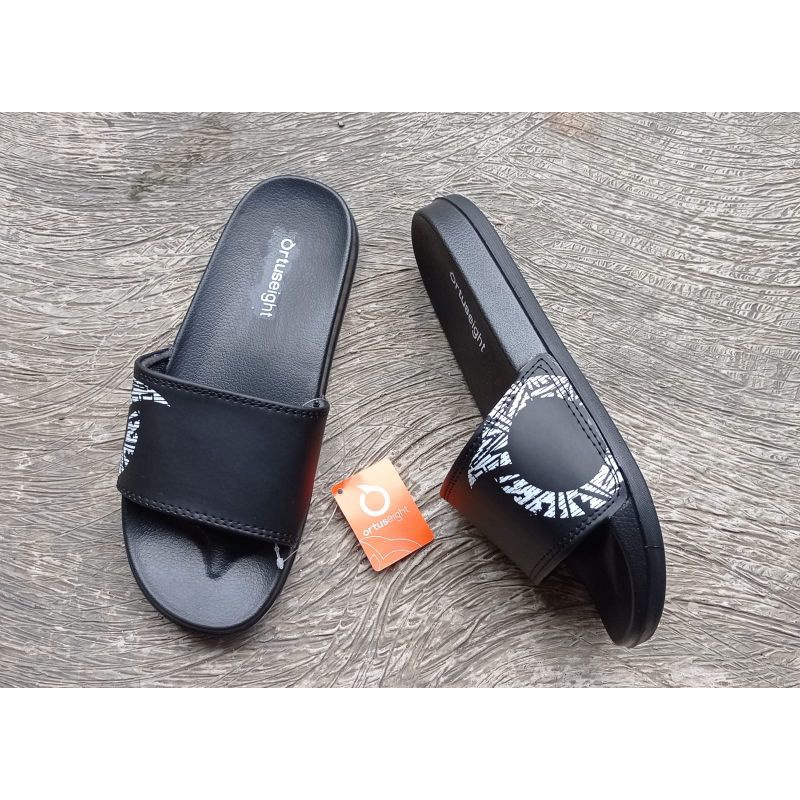 Sandal Slipper Strap Ortuseight Sendal Slop Casual Sporty Murah High Quality