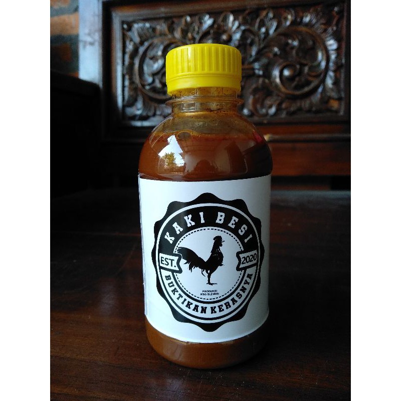 Terbaru  obat ayam petarung kaki besi 250 ml