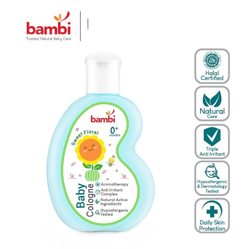 Bambi Baby Cologne Sweet Floral 100ml