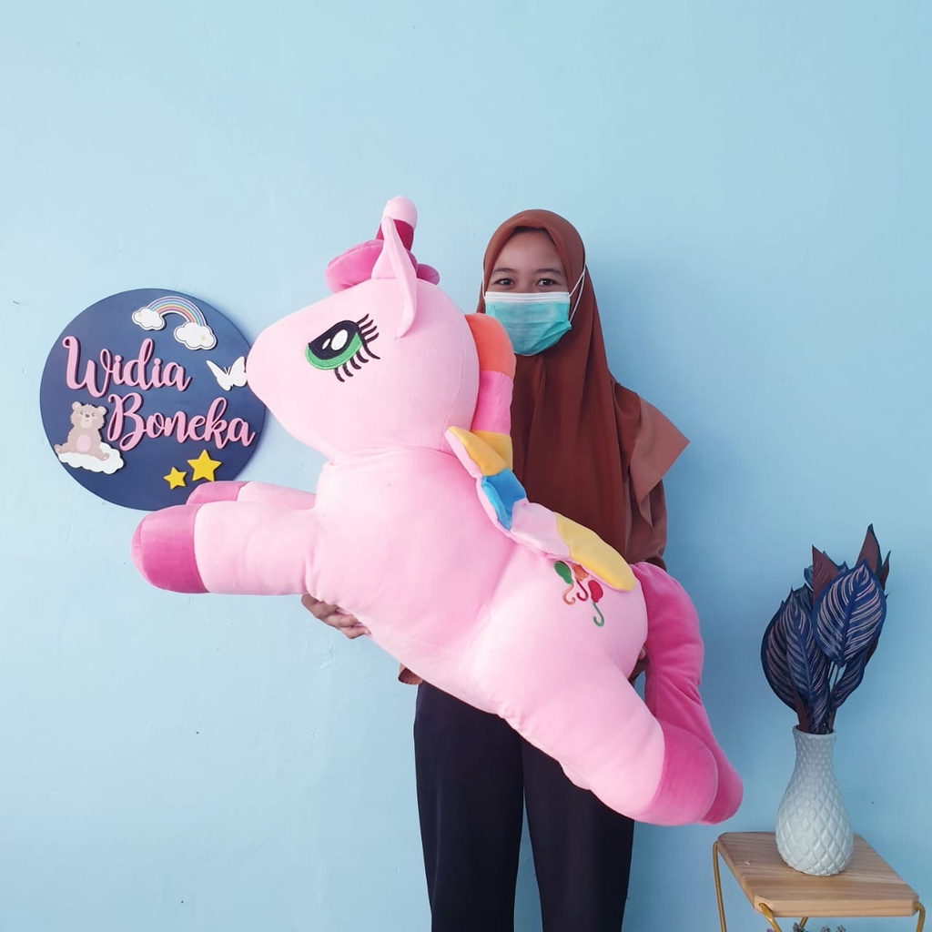 Boneka Kuda Pony Horse Plush Doll Jumbo