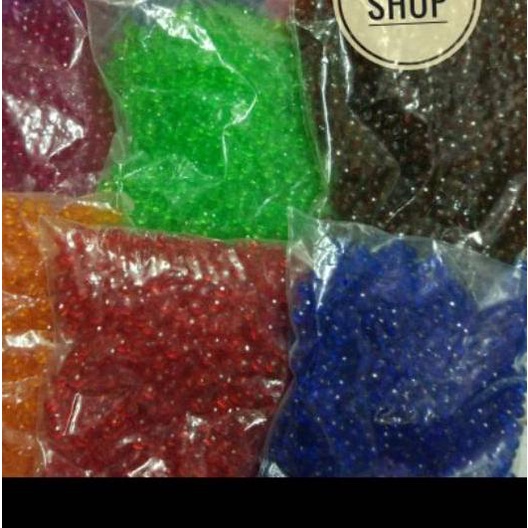 ✦ 1pon Manik Ac 6 dan 8mm manik tas manik akrilik ✲