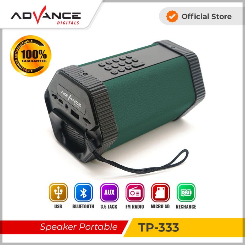 Speaker bluetooth music box advance tp 333