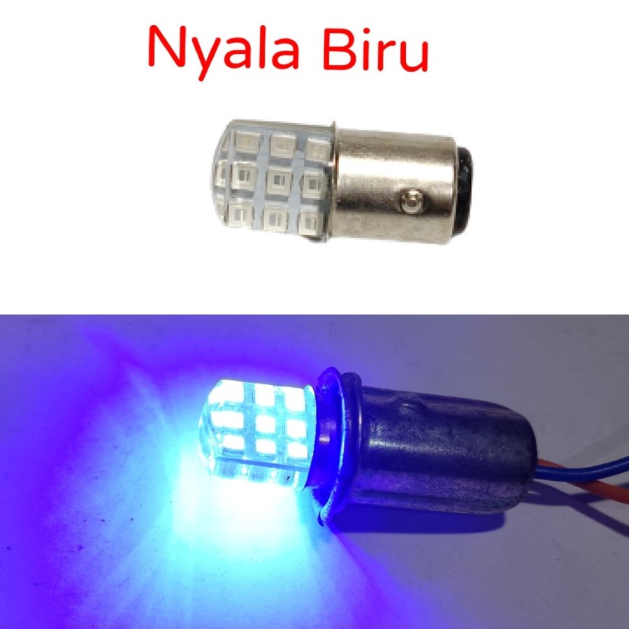 Lampu stop rem 13 LED Flash 13 LED Mata Motor Mobil bohlam stop belakang