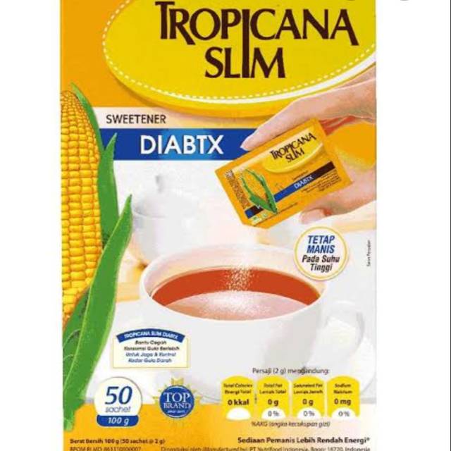 

Tropicana Slim diabetic 50's