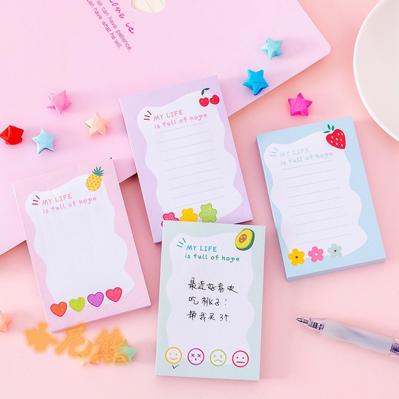 

memopad buah