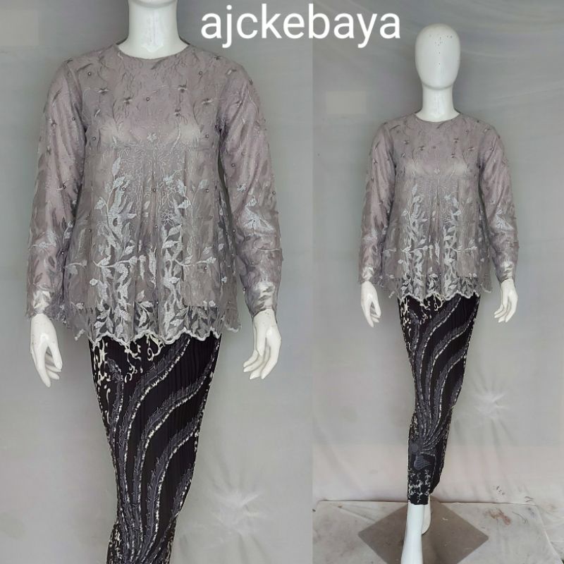 kebaya modren babydool/kebaya wisuda/kebaya terbaru