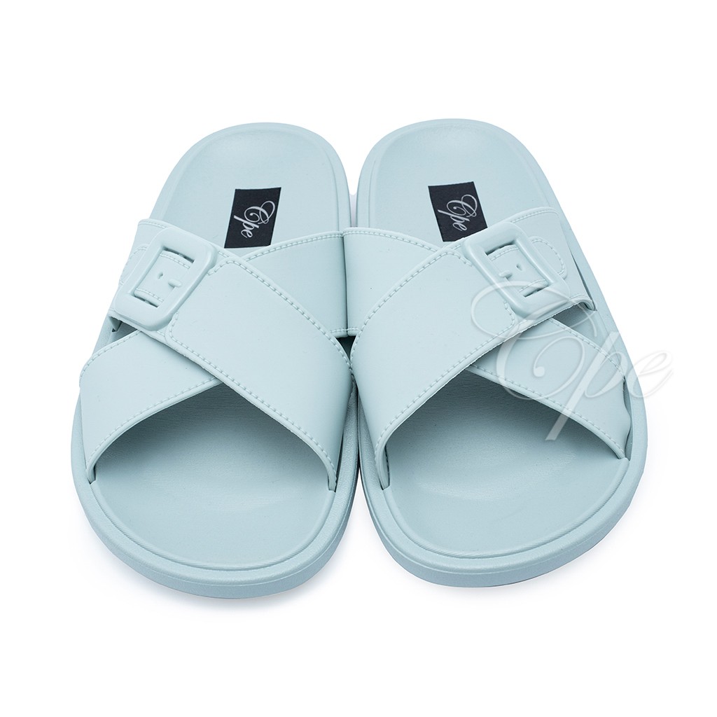 CALL SLPT OVAL_X Sandal Slop Slip On Teplek Wanita Sandal Cewek-5