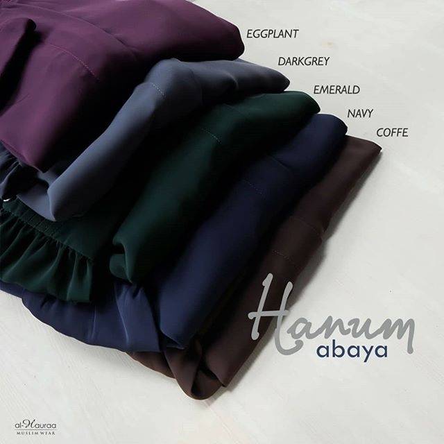 [TERBARU] HANUM ABAYA FURSAN BY ALHAURAA (GAMIS SYARI/GAMIS SYARI POLOS/GAMIS ALHAURAA)