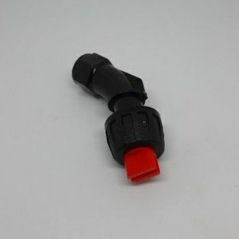 Nozzle Sprayer Elektrik Model Plastik Kepala Putih Drat Dalam 14mm