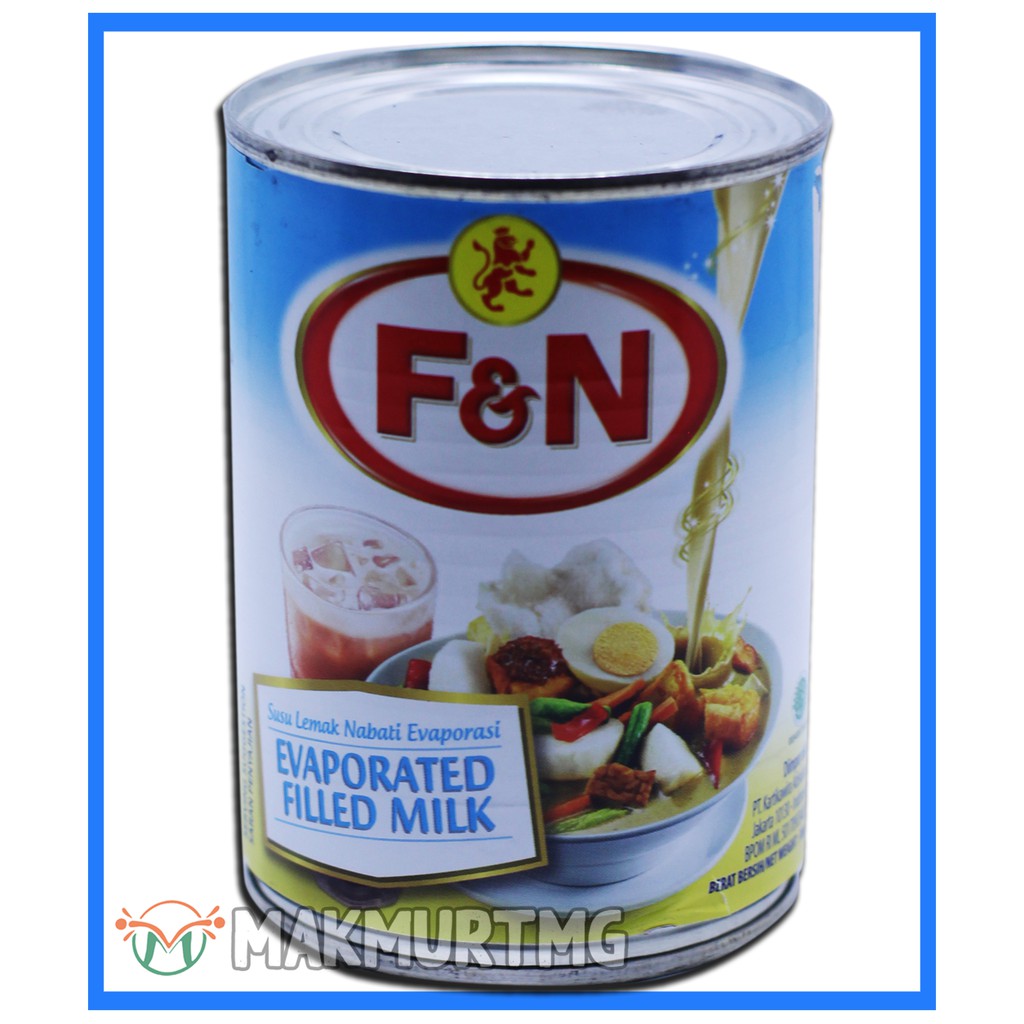 

EVAPORATED FILLED MILK F&N / EVAPORASI 380gr