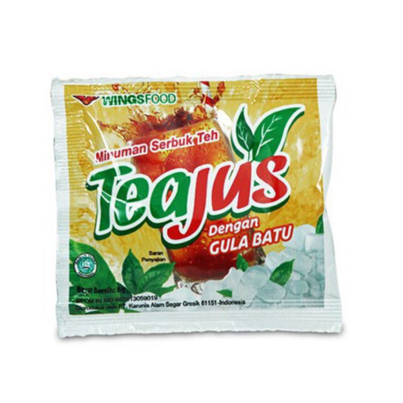 

Tea jus 1 renteng isi 10