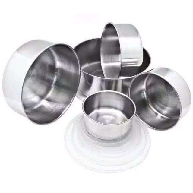 Medan Termurah bundara set Rantang stainless 5 susun Fresh Box + Tutup