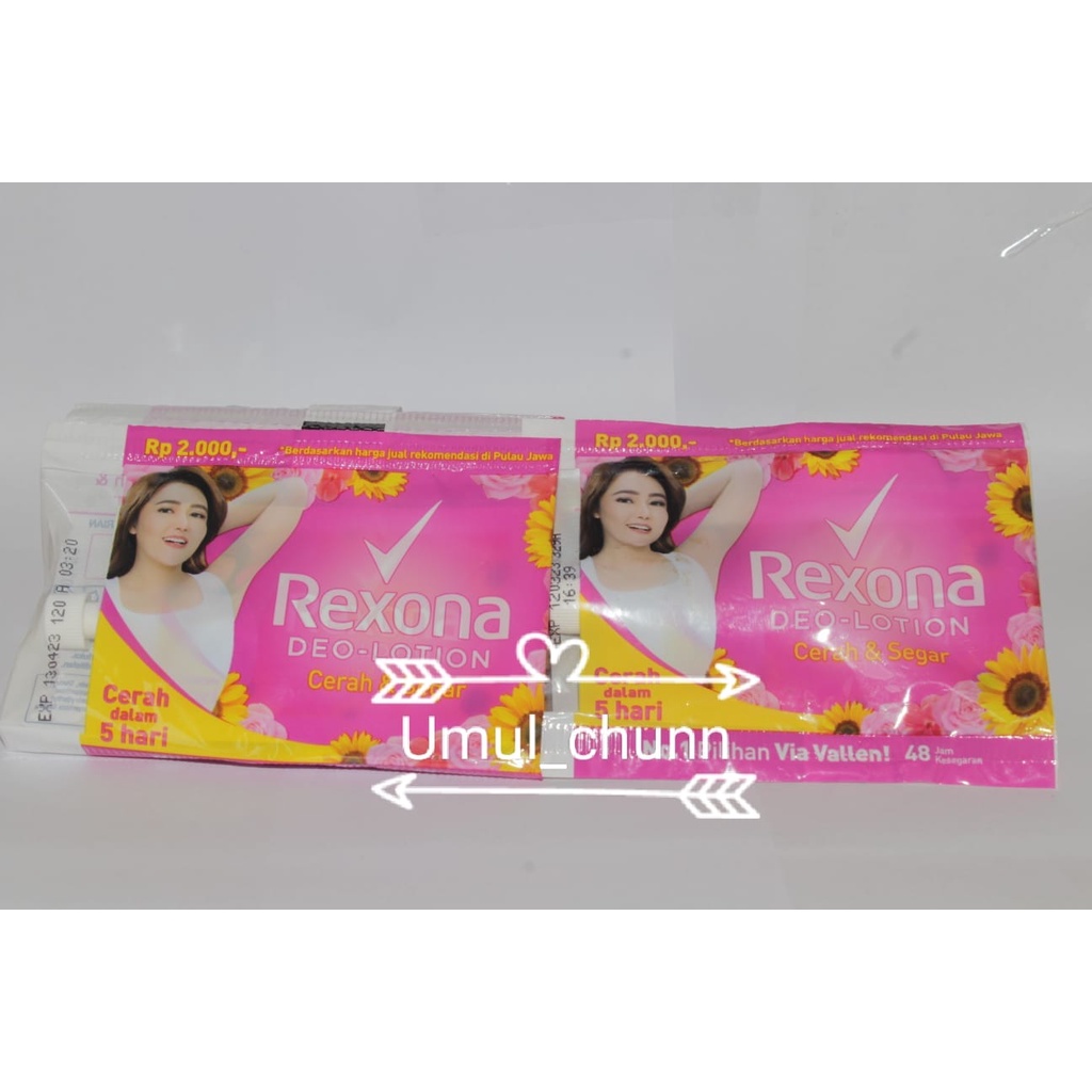 Rexona Deo-Lotion Cerah & Segar 9 gr