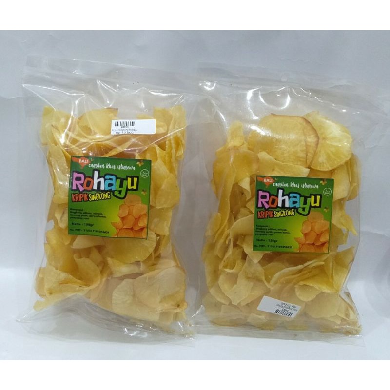 

Kripik Singkong ROHAYU Khas Bali 150gr