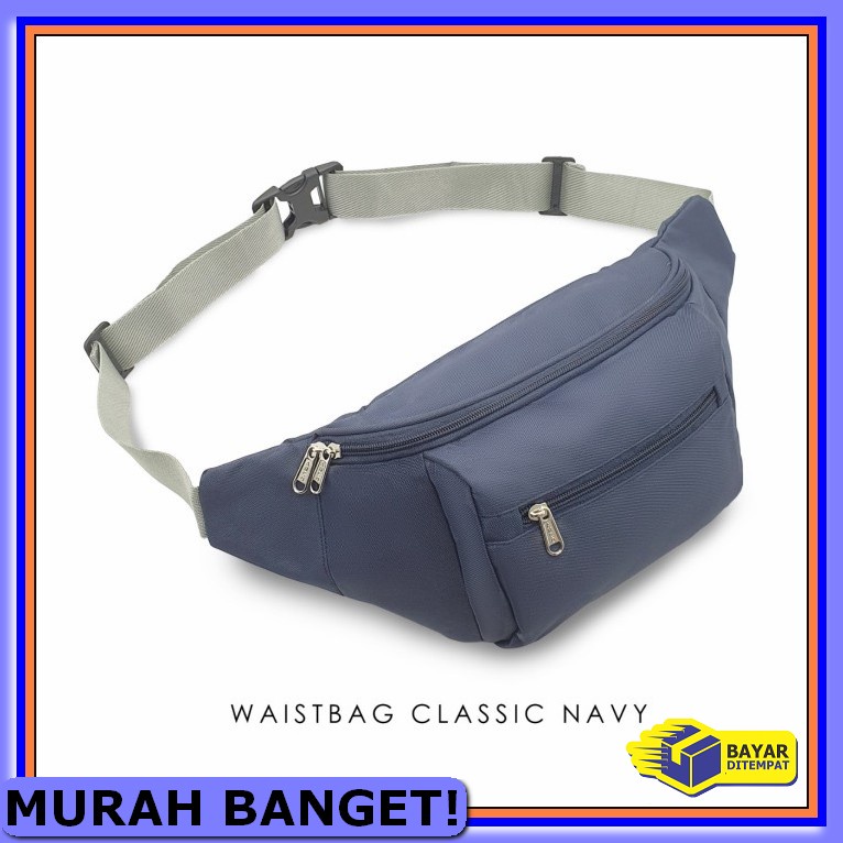 Anesa - Tas Selempang Wanita Pria Tas Selempang Cwe Cwo Tas Selem VY780 Triple F Waistbag Classic Ta