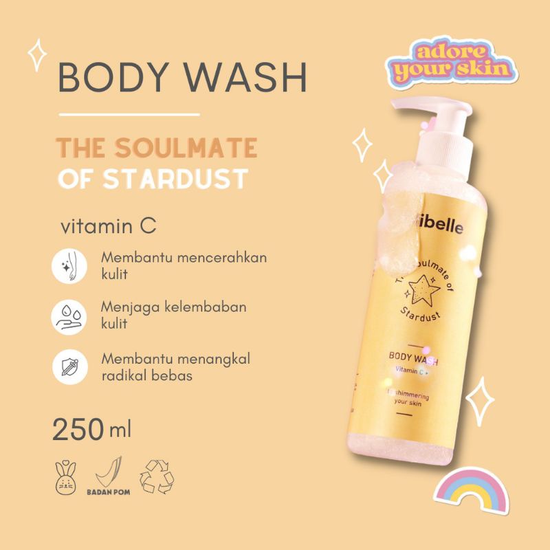 MIBELLE BODY WASH ALPHA ARBUTIN 250ML