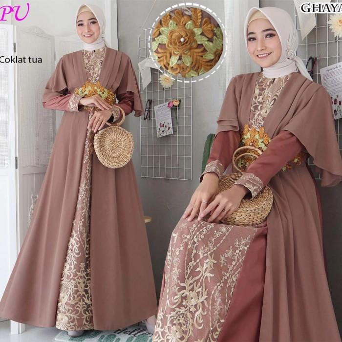 gamis pesta terbaru GHAYA bordir mewah