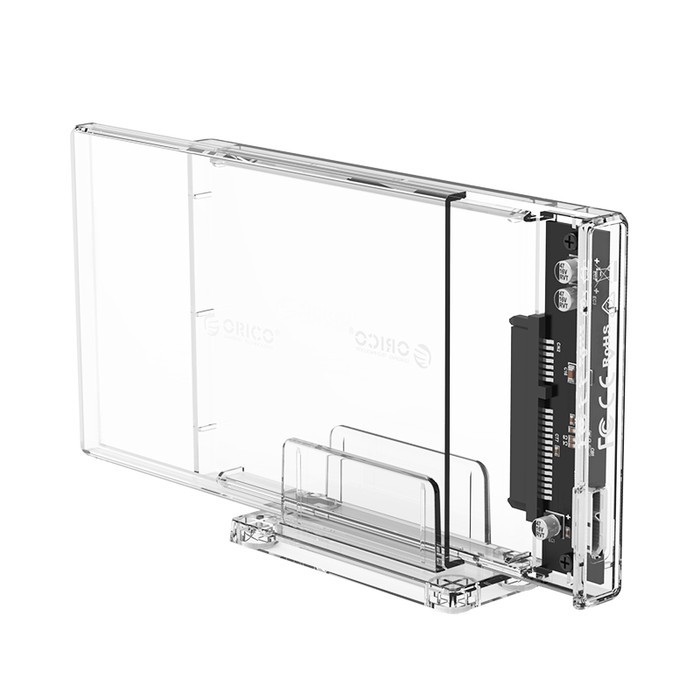 ORICO HDD Enclosure 2.5 Inch Transparent USB 3.0 with Stand - 2159U3