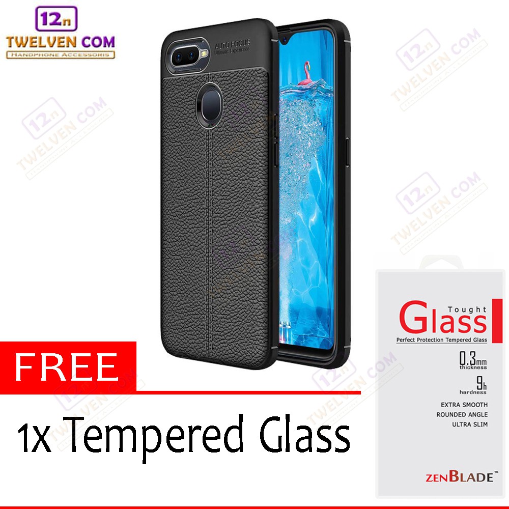 Case Auto Focus Softcase Oppo A5s / A7 - Free Tempered Glass