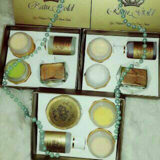ORIGINAL Cream pemutih wajah Dr ratu PREMIUM GOLD