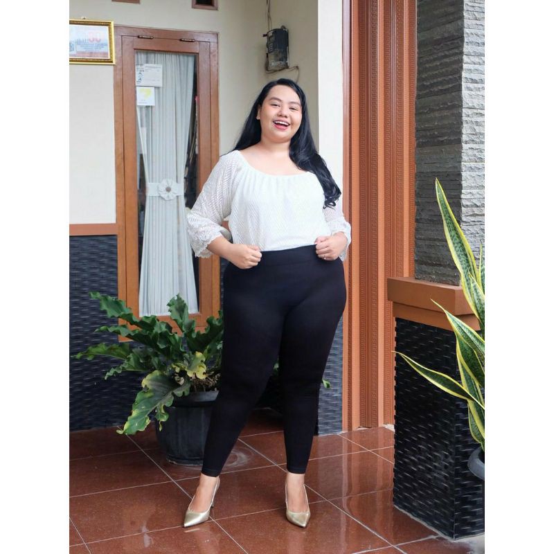 (UP TO 100-120KG) LEGGING TEBAL IMPORT / LEGGING PREMIUM / LEGGING SUPER JUMBO BIGSIZE WANITA CEWEK / LEGGING FASHION / LEGGING SPORT / LEGGING CEWEK