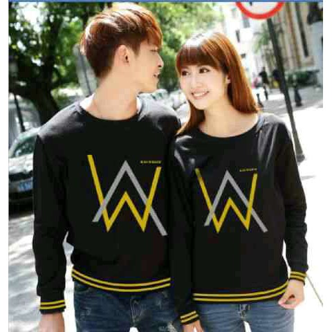 SWEATER COUPLE CP AW ALAN WALKER BLACK SW141