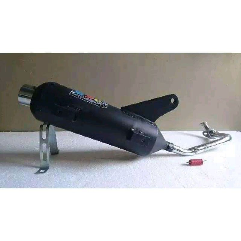 knalpot racing mber wrc untuk beat scoopy vario 110 led fi
