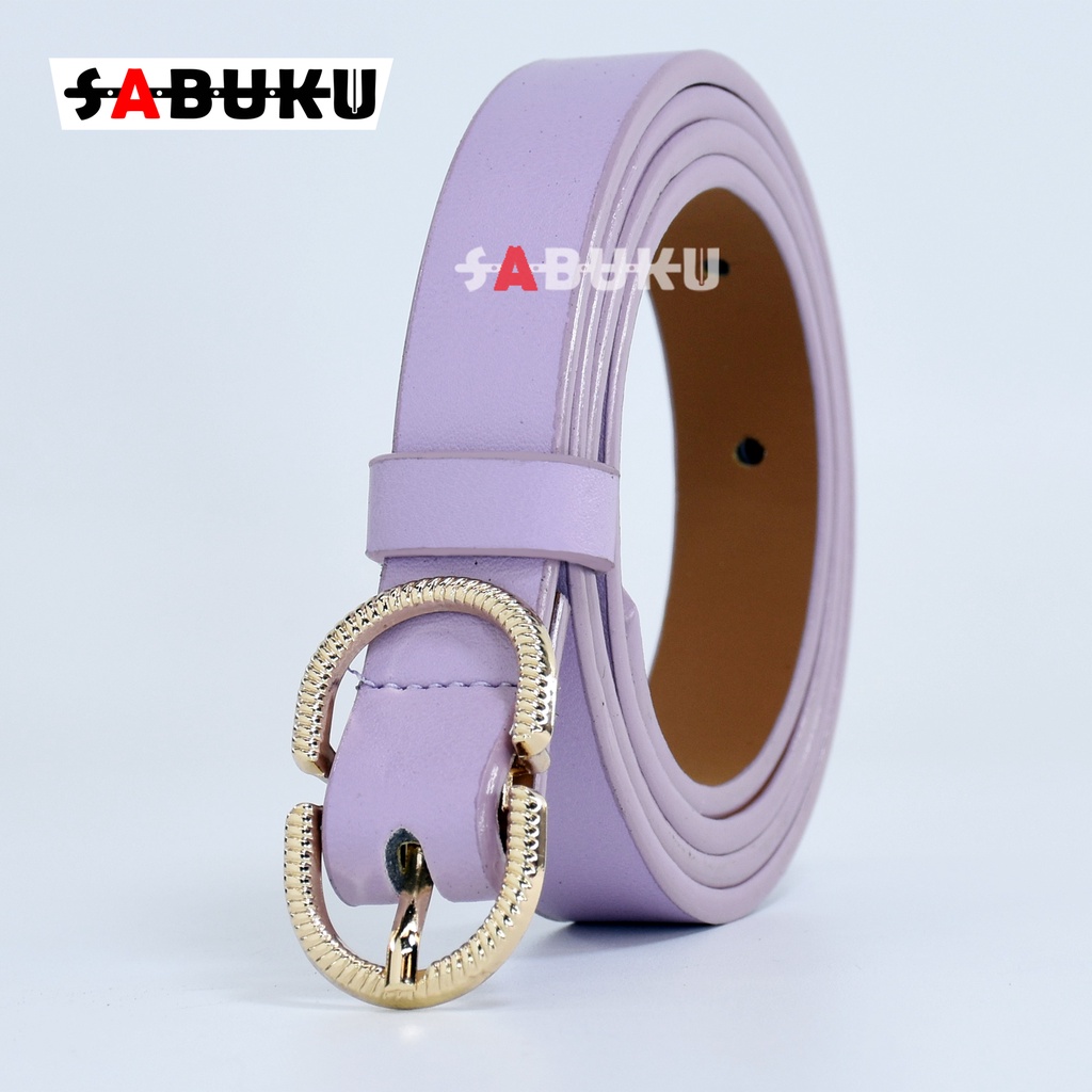 Ikat Ban Pinggang Wanita Korea Fashion Kulit PU Gasper Sabuk Cewe Womens Belt - 168