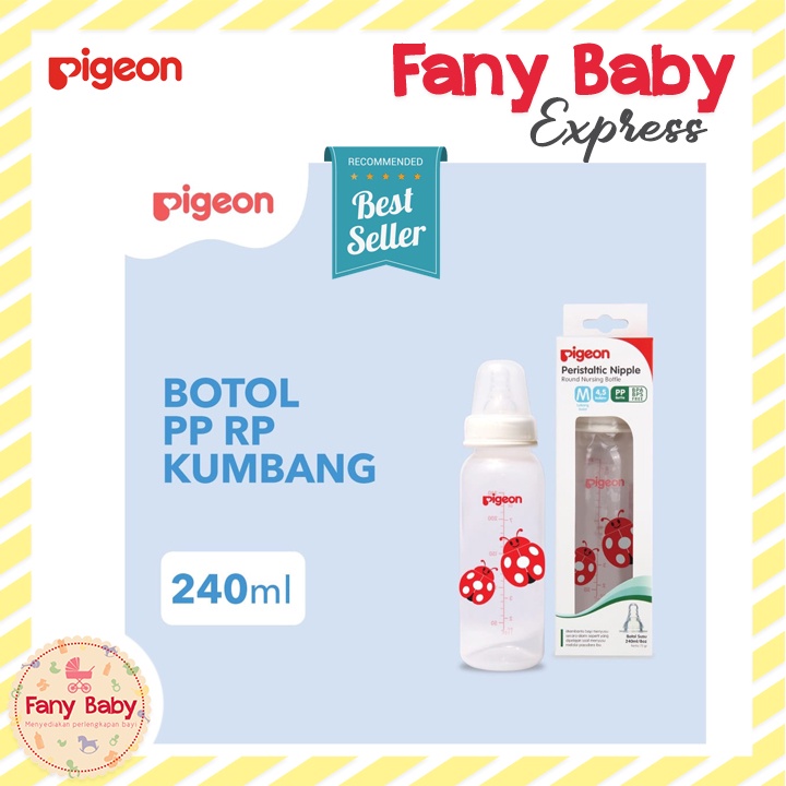 PIGEON BOTOL SUSU PP RP STANDARD 240ML