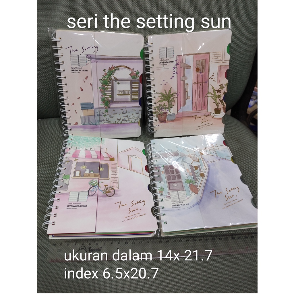

buku agenda breknfast mr a5 isi 100 lembar ahin plus index 80 gsm ukuran 20.7 x15.5 cm