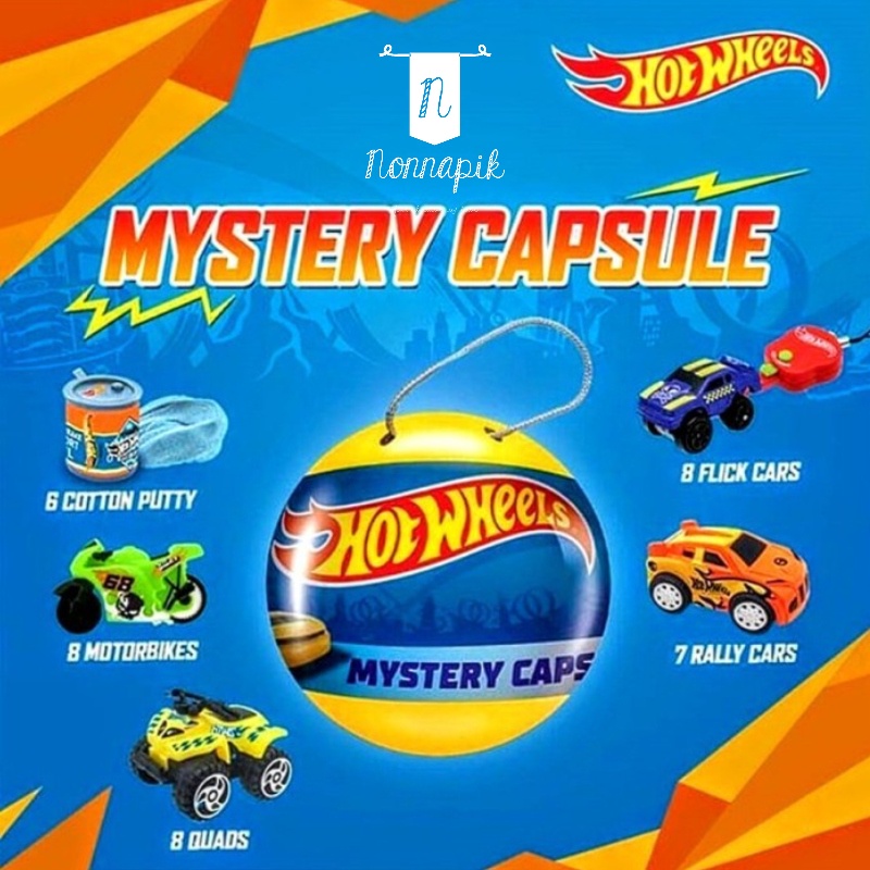 Jual Mystery Capsule Hot Wheels Ball Mainan Surprise Shopee Indonesia