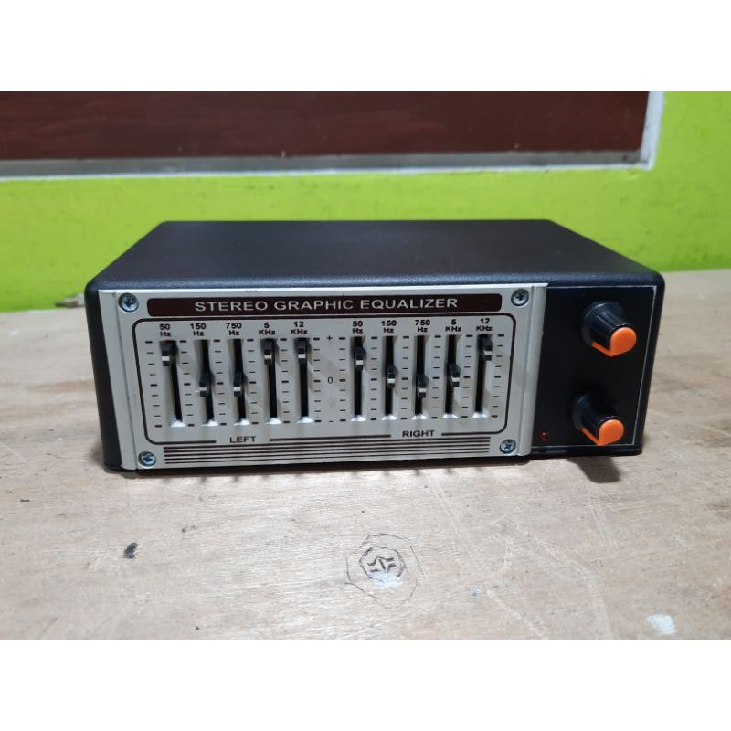 Equalizer 10 chanel dc 12 volt