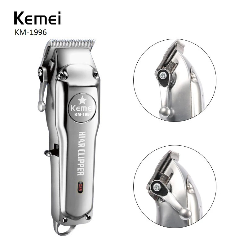 Kemei KM-1996 Profesional Barber Alat Cukur Rambut