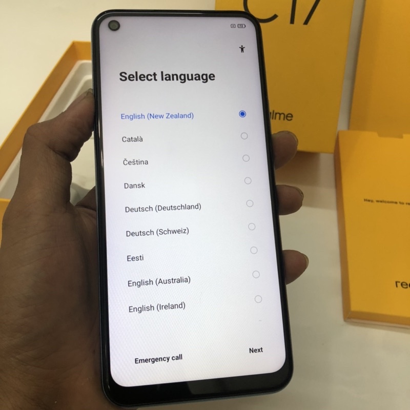 Realme C17 Second 6/256