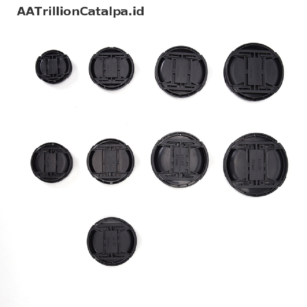 【AATrillionCatalpa】 40.5,49,52,55,58,62,67,72,77,82mm Snap-On Lens Camera Cover for Sony Alpha DSLRNew ID