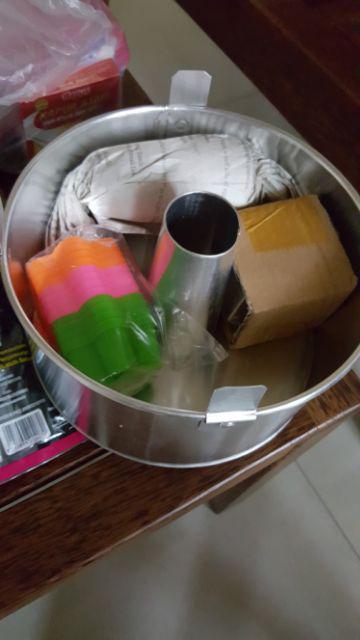 Loyang Chifon Lurus Tinggi 12cm